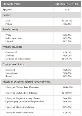 A vicious cycle: employment challenges associated with diabetes foot ulcers in an economically marginalized Southwest US sample